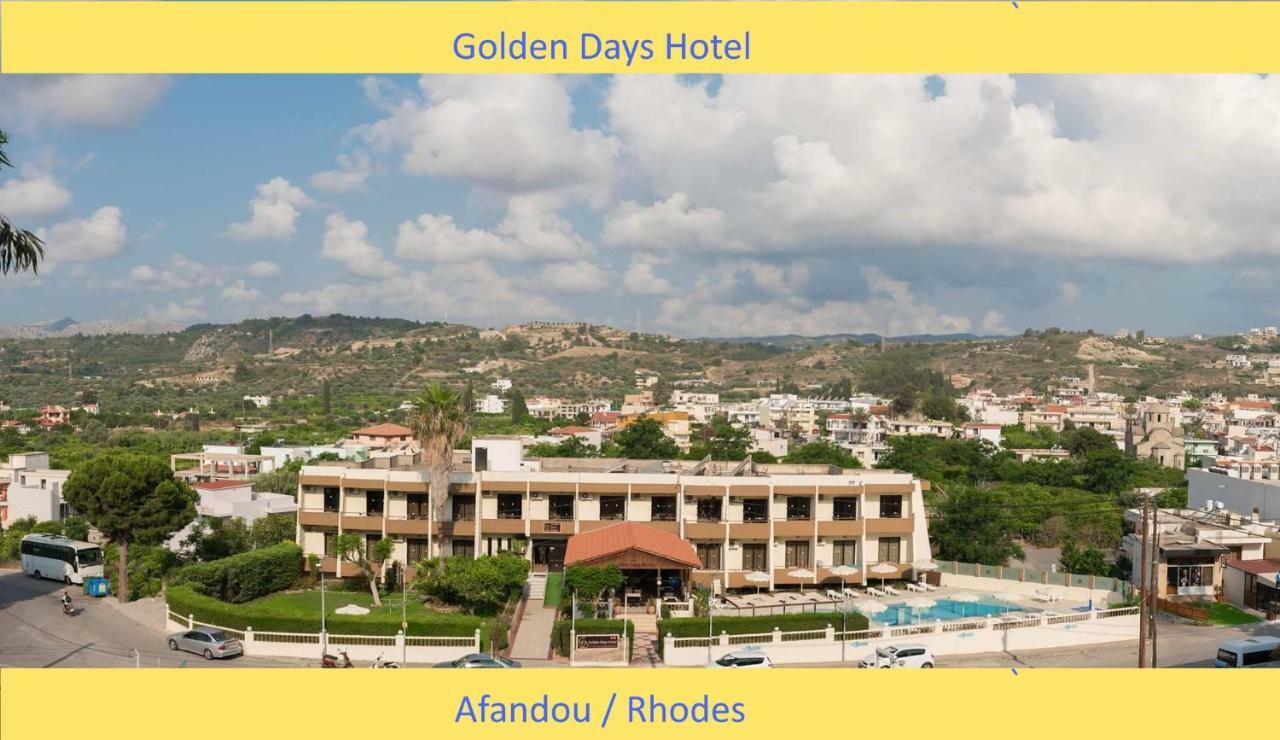 Golden Days Hotel อาฟานโท ภายนอก รูปภาพ
